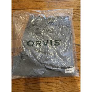 Orvis Jackson Quick Dry Rapid Short Mens XXL Gray Nylon Hiking Swim Fishing